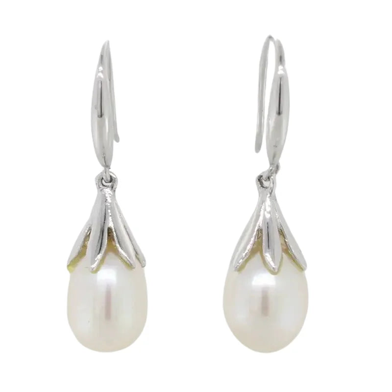 9W Freshwater Pearl Drop Earrings SEASPRAY VALUATIONS & FINE