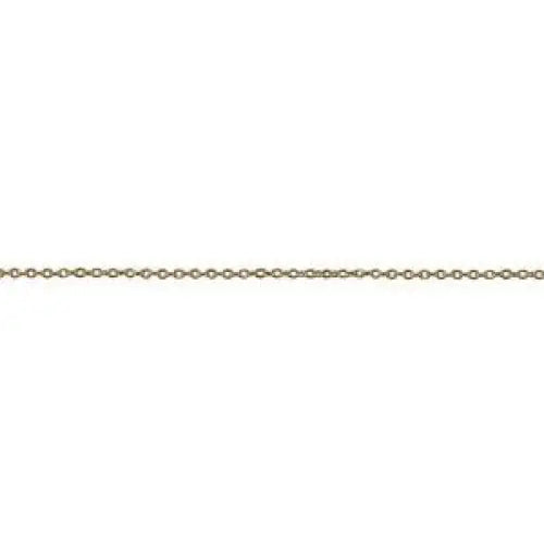 18 Carat Yellow Gold 50cm Cable Chain 2.36 Grams SEASPRAY