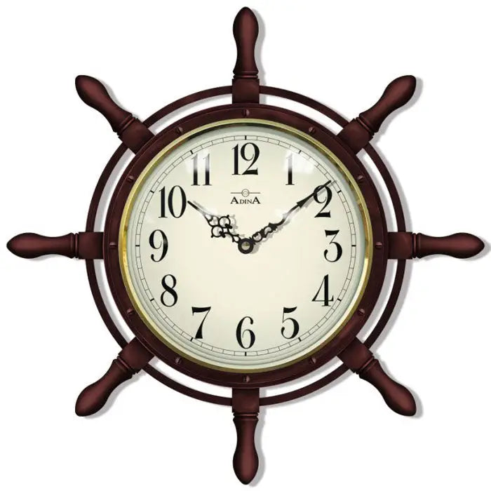 Adina Ship Wheel Clock SEASPRAY VALUATIONS & FINE JEWELLERY