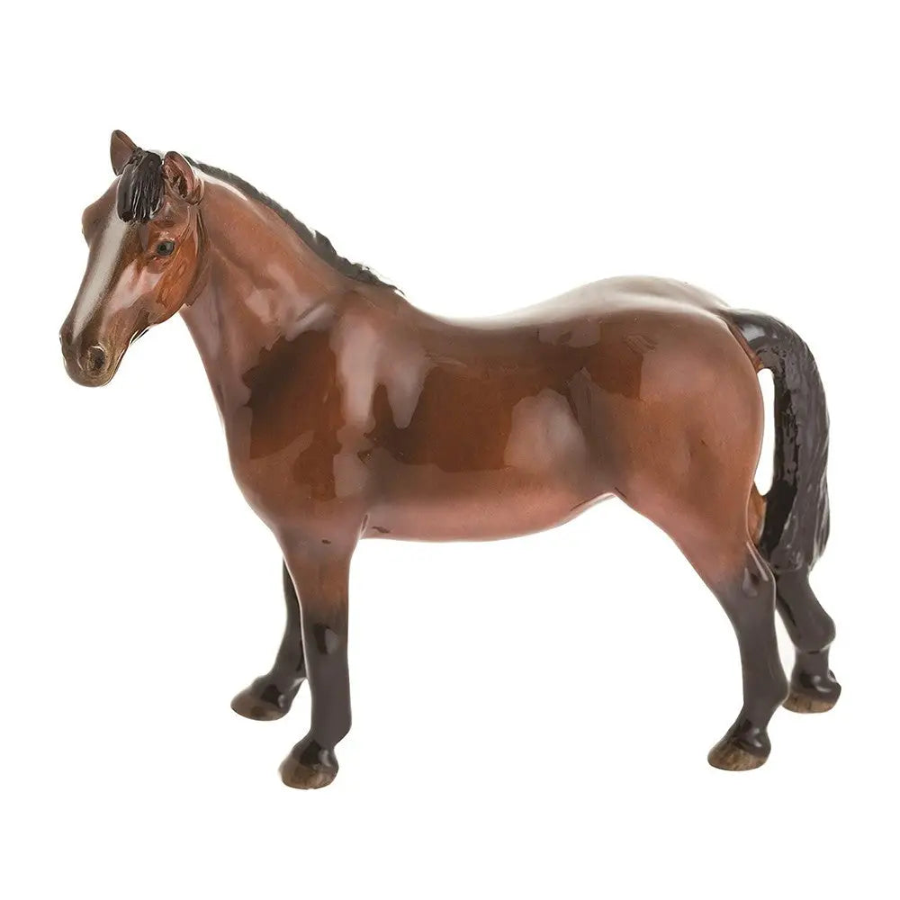 John Beswick 12cm Bay Riding Pony SEASPRAY VALUATIONS & FINE