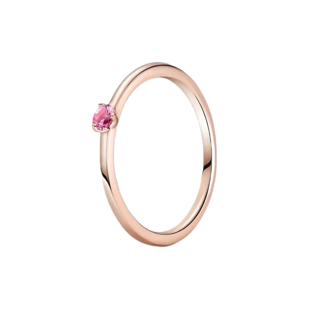 Pandora RGP Pink Solitaire Ring 50 / J-K Seaspray Valuations