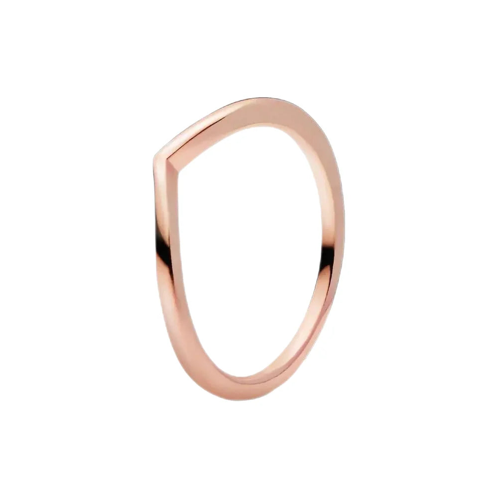 Pandora RGP Polished Wishbone Ring 50 / J-K Seaspray