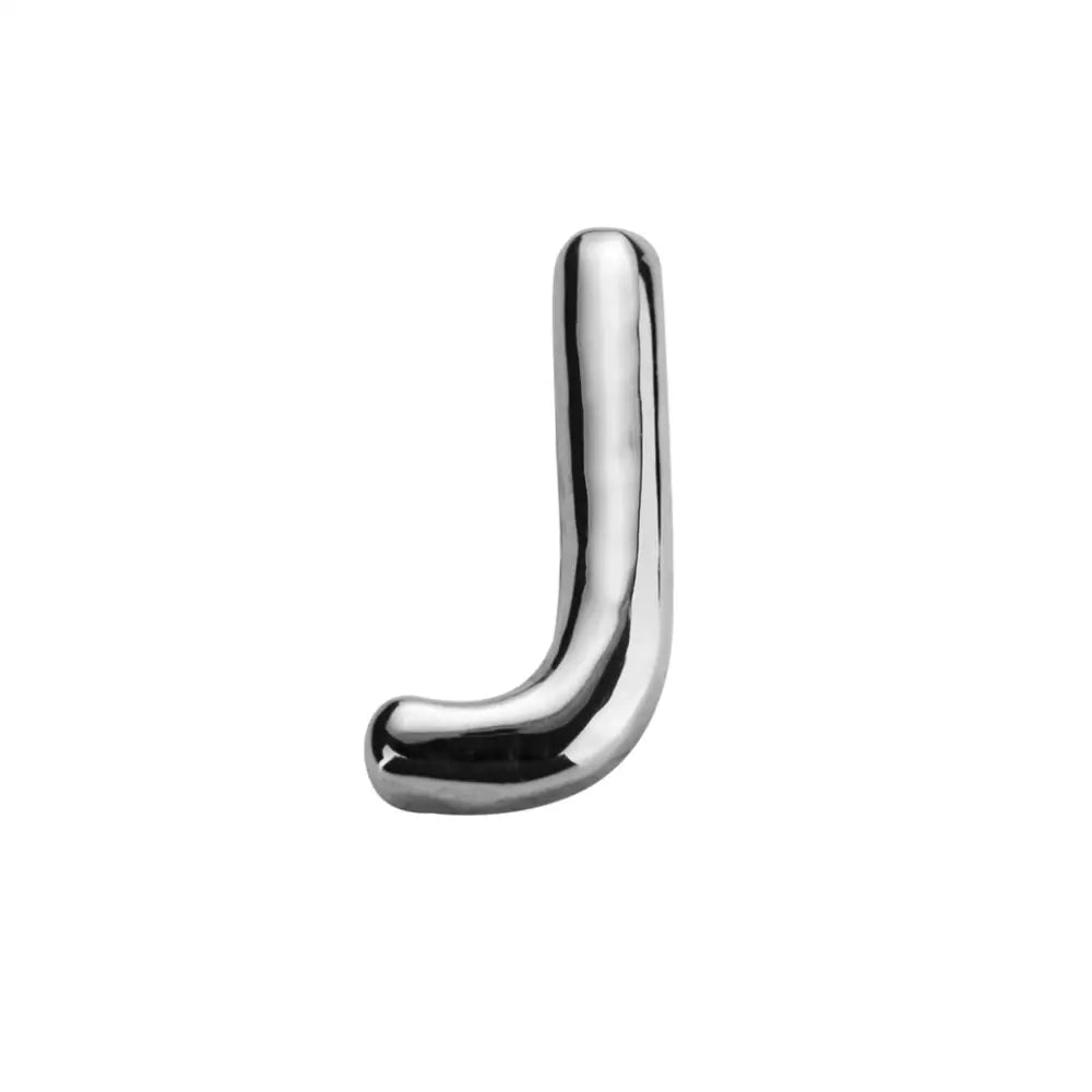 Stow Sterling Silver Letter J Charm SEASPRAY VALUATIONS &