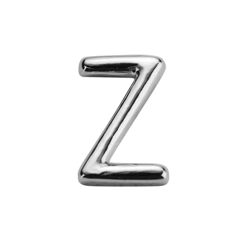 Stow Sterling Silver Letter Z Charm SEASPRAY VALUATIONS &