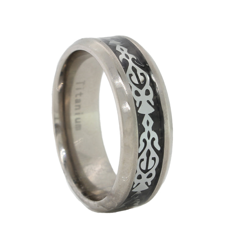 Titanium/Carbon Fibre Ring