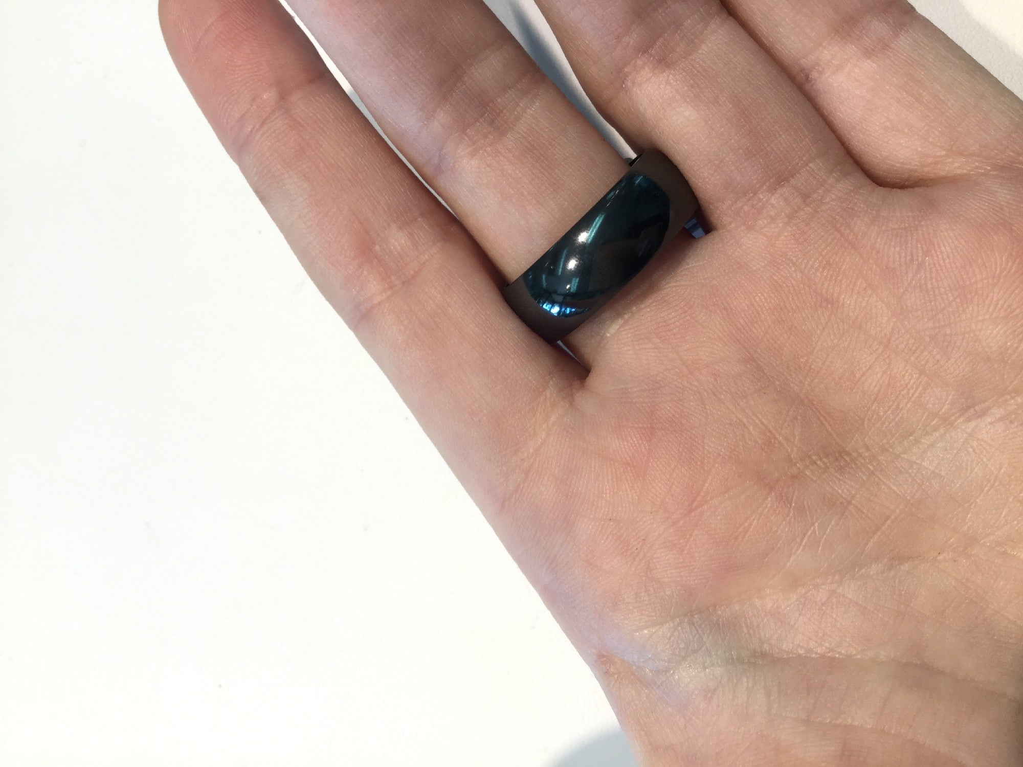 Black Zirconium Ring