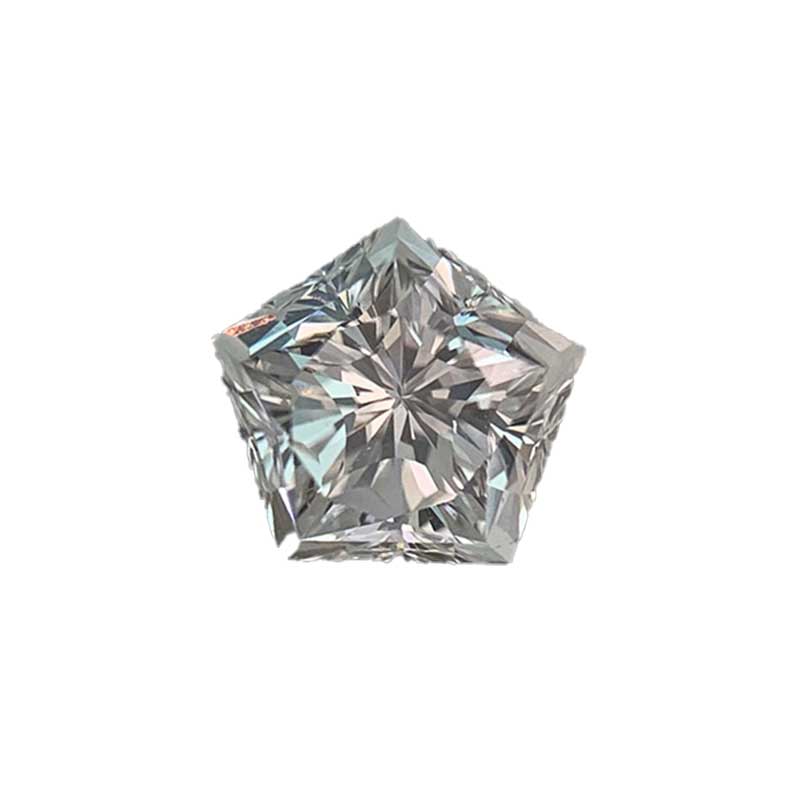 0.93ct G SI1 Pentagon Cut GCAL Certified Diamond