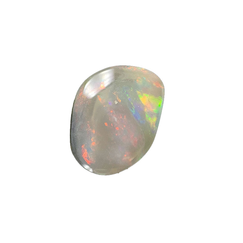 Free-form Solid Australian Light Crystal Opal 1.51ct Body Tone Grey