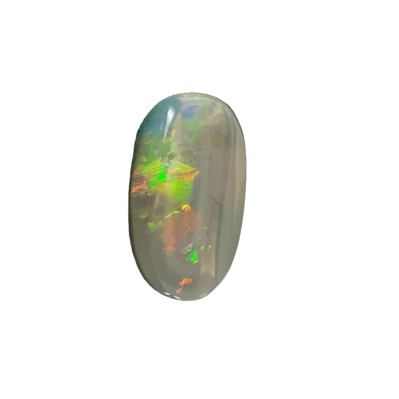 Oval 9.2mm x 5.35mm  Australian Light Crystal Opal Grey Tone 0.83ct 