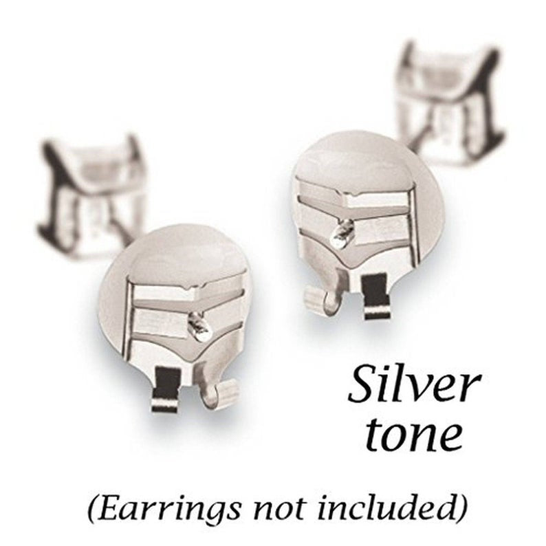 Lox Silver 2 Pair Pack Earring Backs