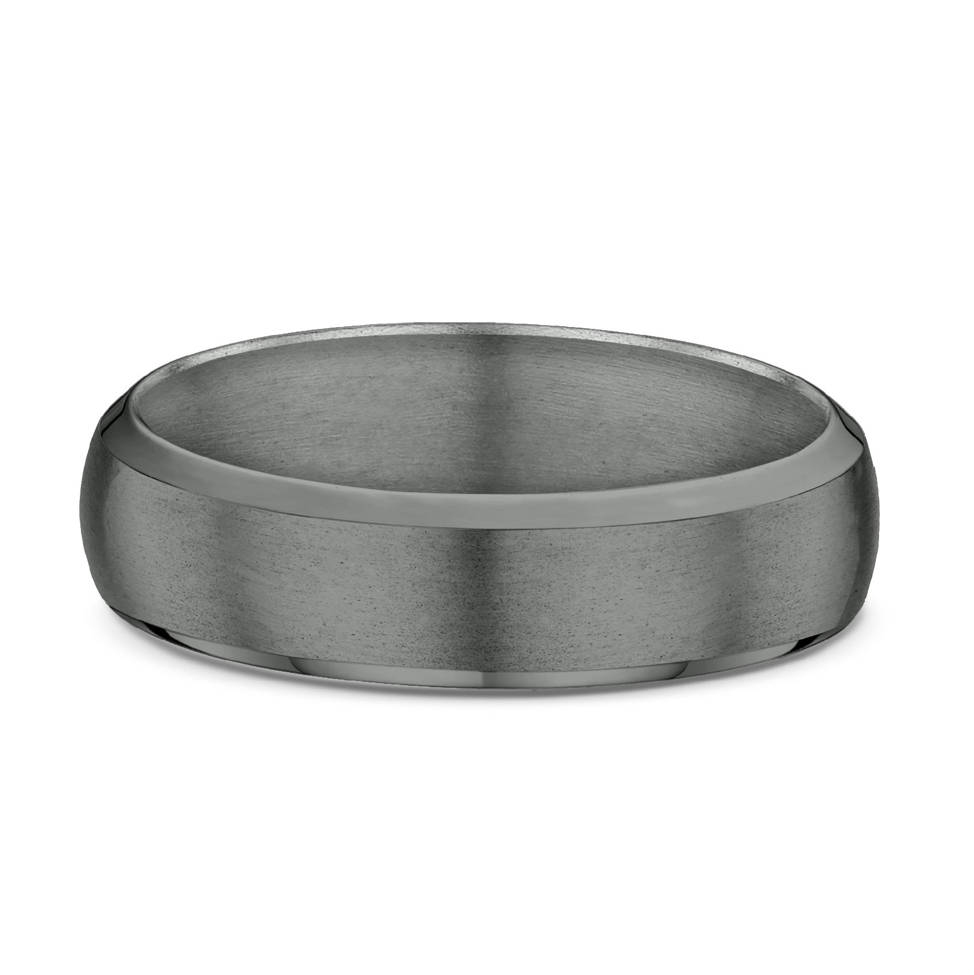 Tantalum Brushed & Polished Edge Ring 5.8mm Wide