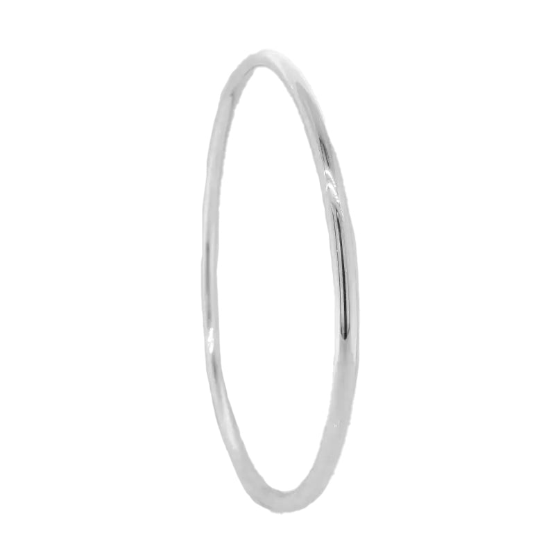 Sterling Silver 3mm x 60mm Solid Golf Bangle