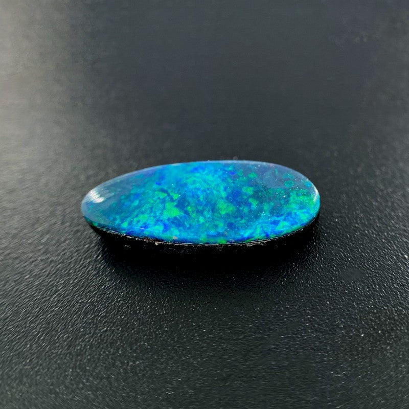 Opal Long Pear Shape, Green /Blue Colours White Cliffs