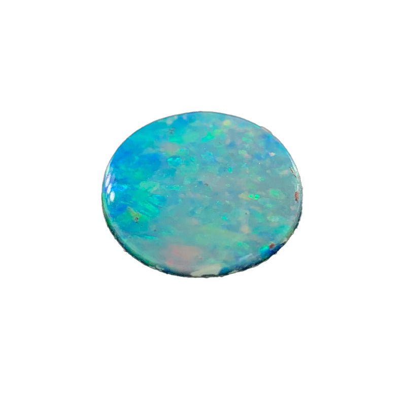 Opal Round Shape, Pink / Green / Blue  Colours White Cliffs