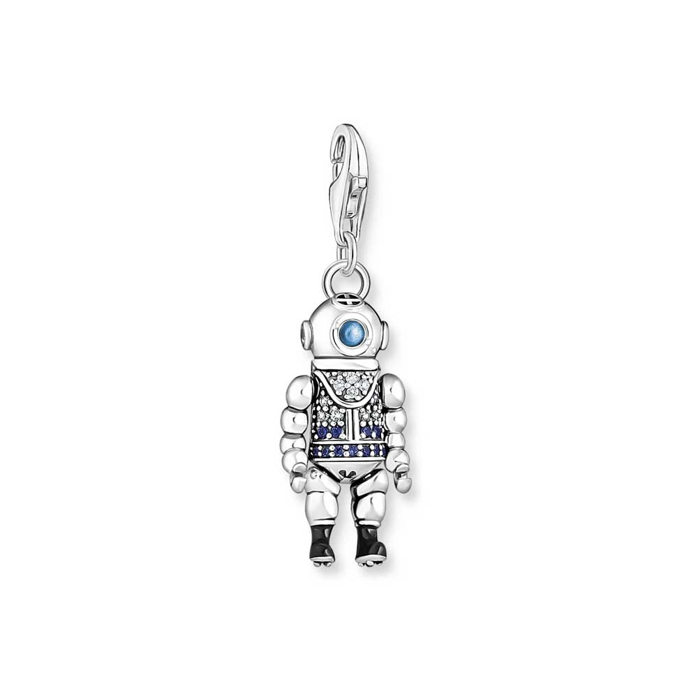 Thomas Sabo Charm Club Sterling Silver Blue Spinel Diver CC1896