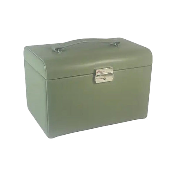 Large Jewellery Box Olive Green