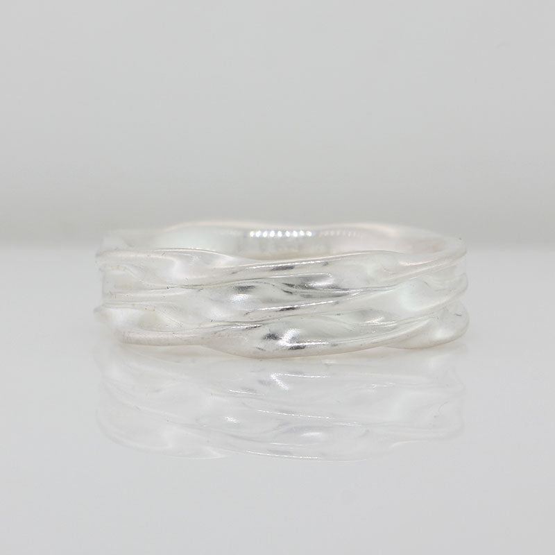 Sterling Silver 5.50mm Wide Ring Size O