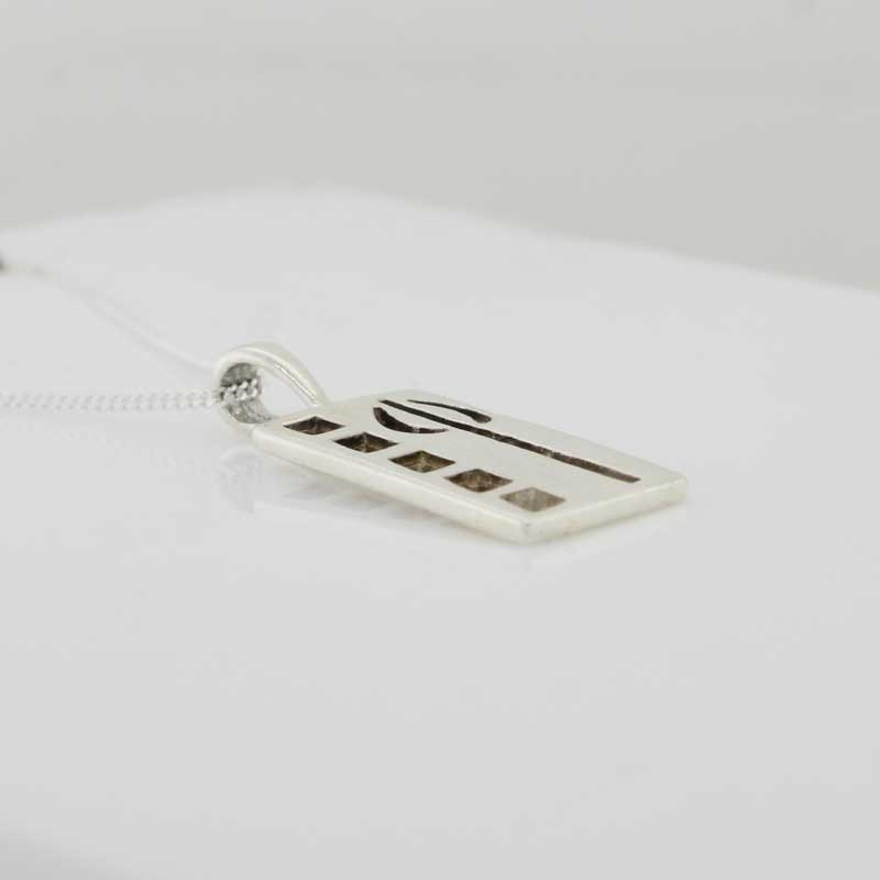 Sterling Silver Artists Board Pendant