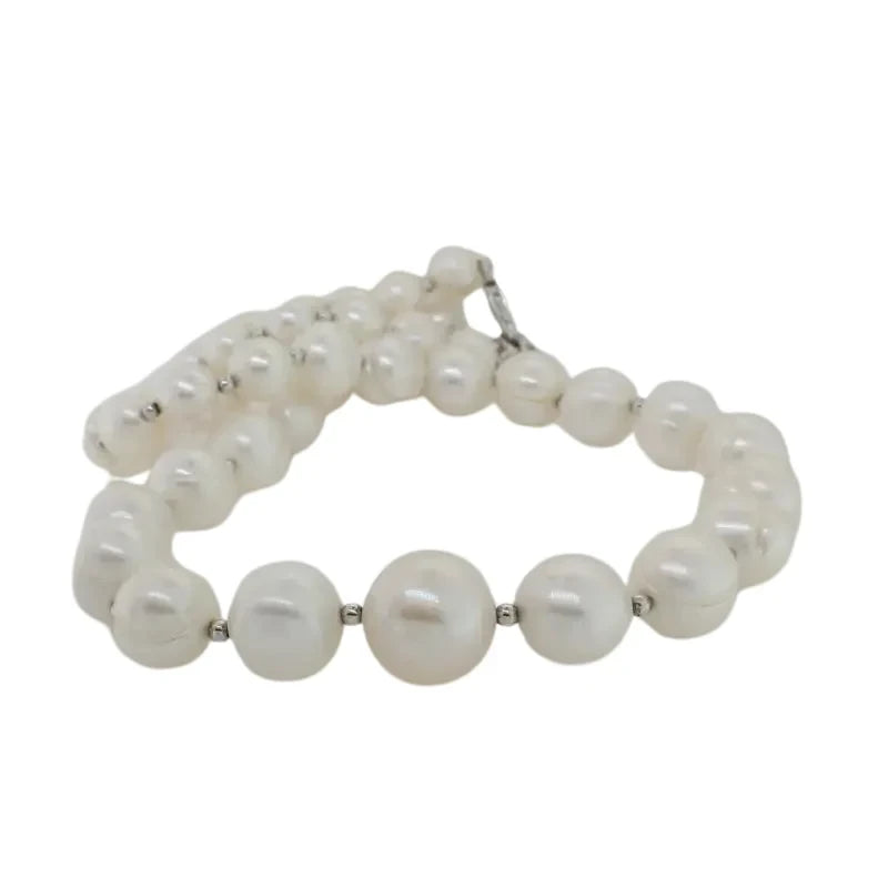 Freshwater Pearl 45cm Necklet with 45 Pearls ranging from