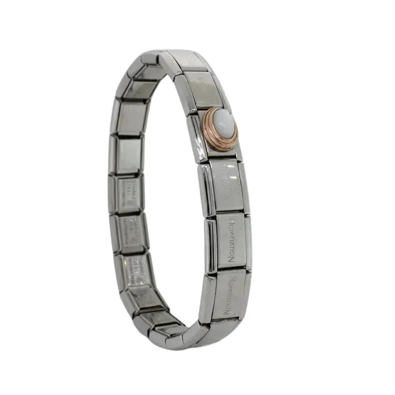 Nomination Classic Composable Bracelet with White Mother