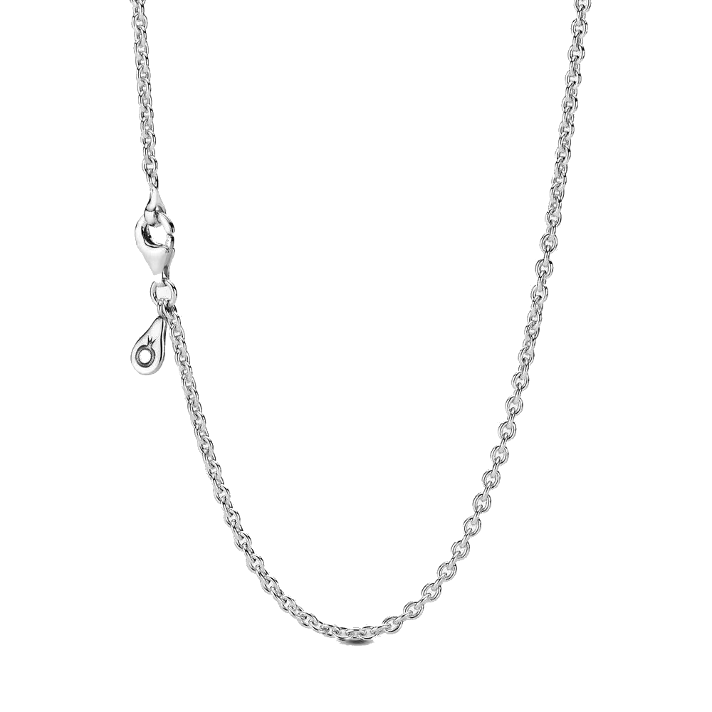 Pandora SS Cable Chain Necklace 60cm Seaspray Valuations &