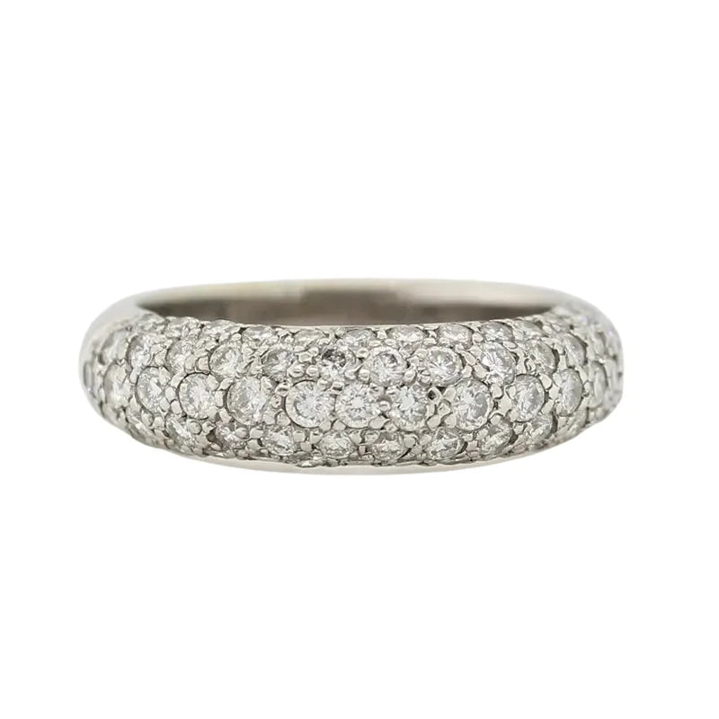 18 Carat White Gold Diamond Dress Ring SEASPRAY VALUATIONS &