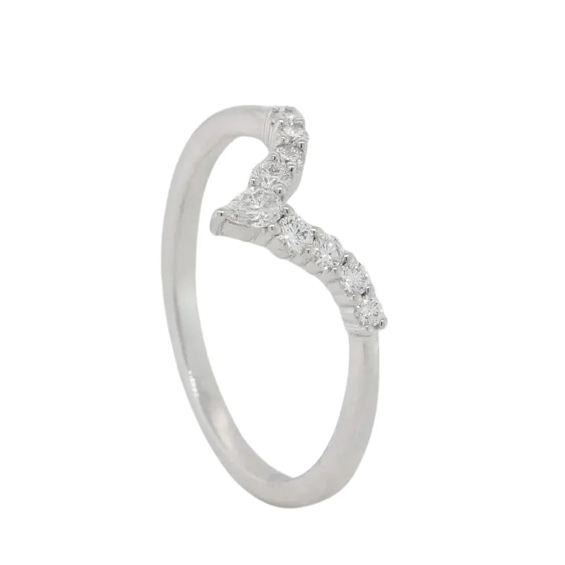 18 Carat White Gold ’Wish’ Diamond Ring Total Diamond Weight