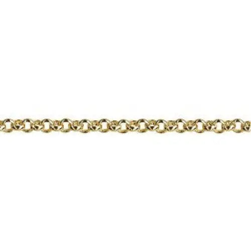 9 Carat Yellow Gold 19cm Solid Round Belcher Bracelet