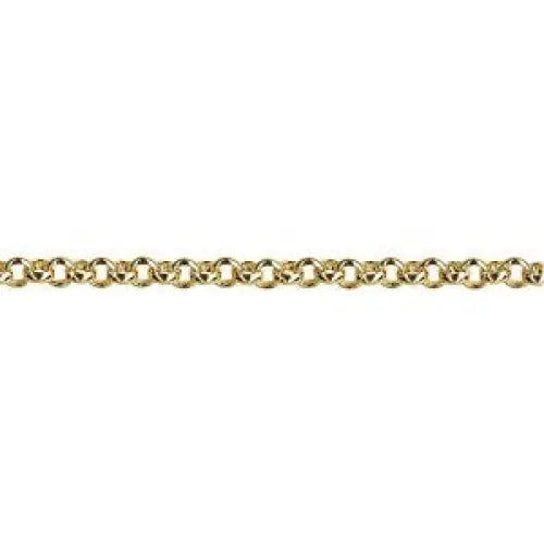 9 Carat Yellow Gold 45cm 8.83grams Round Belcher Chain