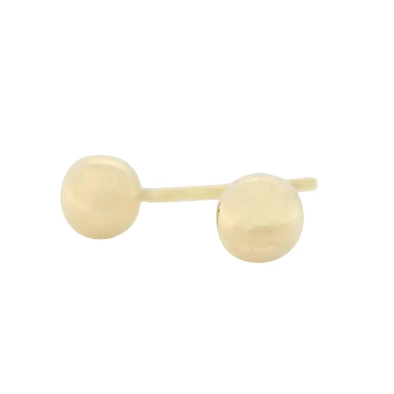 9 Carat Yellow Gold 4mm Ball Stud Earrings SEASPRAY
