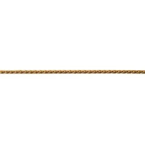 9 Carat Yellow Gold 55cm Italian Fine Spiga Chain, 2.35 Grams