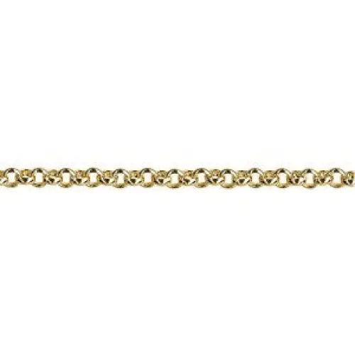 9 Carat Yellow Gold 55cm Round Belcher Chain 11.22 Grams