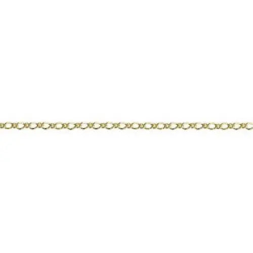 9P Oval Figaro Anklet 2.71g SEASPRAY VALUATIONS & FINE