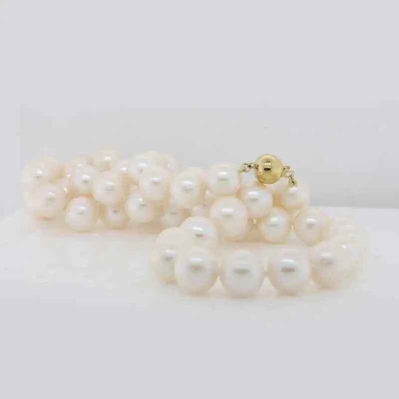 9Y Clasp 8mm White FWP 45cm Nlet