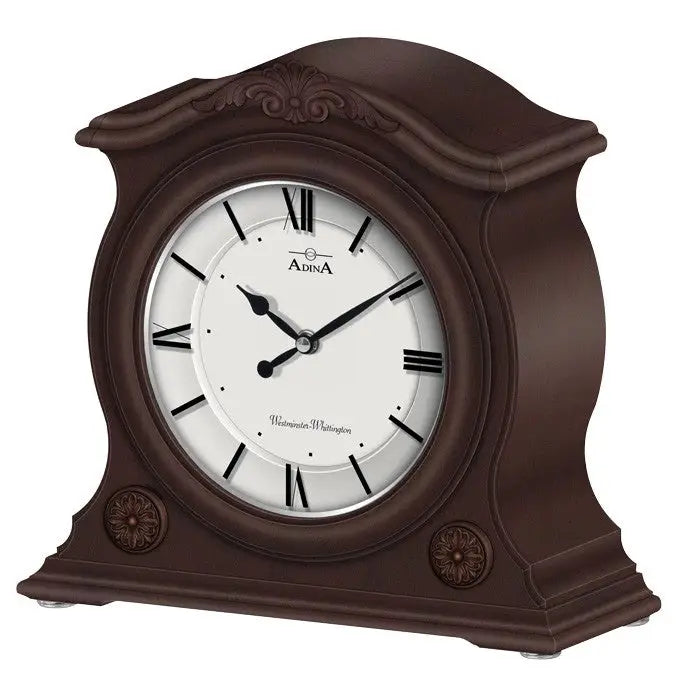 Adina Chiming Mantle Clock dual Time Night Switch