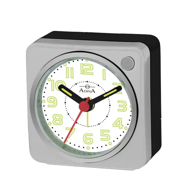 Adina Mini Traval Alarm Clock Grey SEASPRAY VALUATIONS &