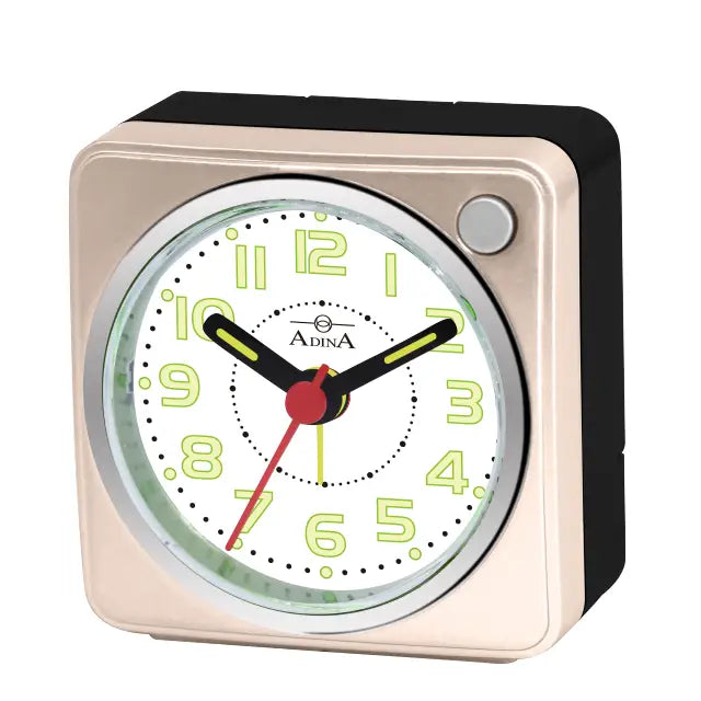 Adina Mini Traval Alarm Clock Pink Seaspray Valuations &