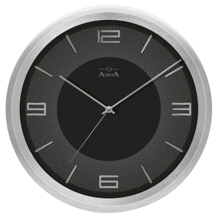 Adina Wall Clock Black/Grey Dial SEASPRAY VALUATIONS & FINE
