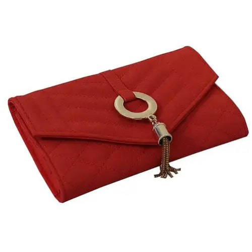 ANA T Coral Red Jewellery Travel Roll