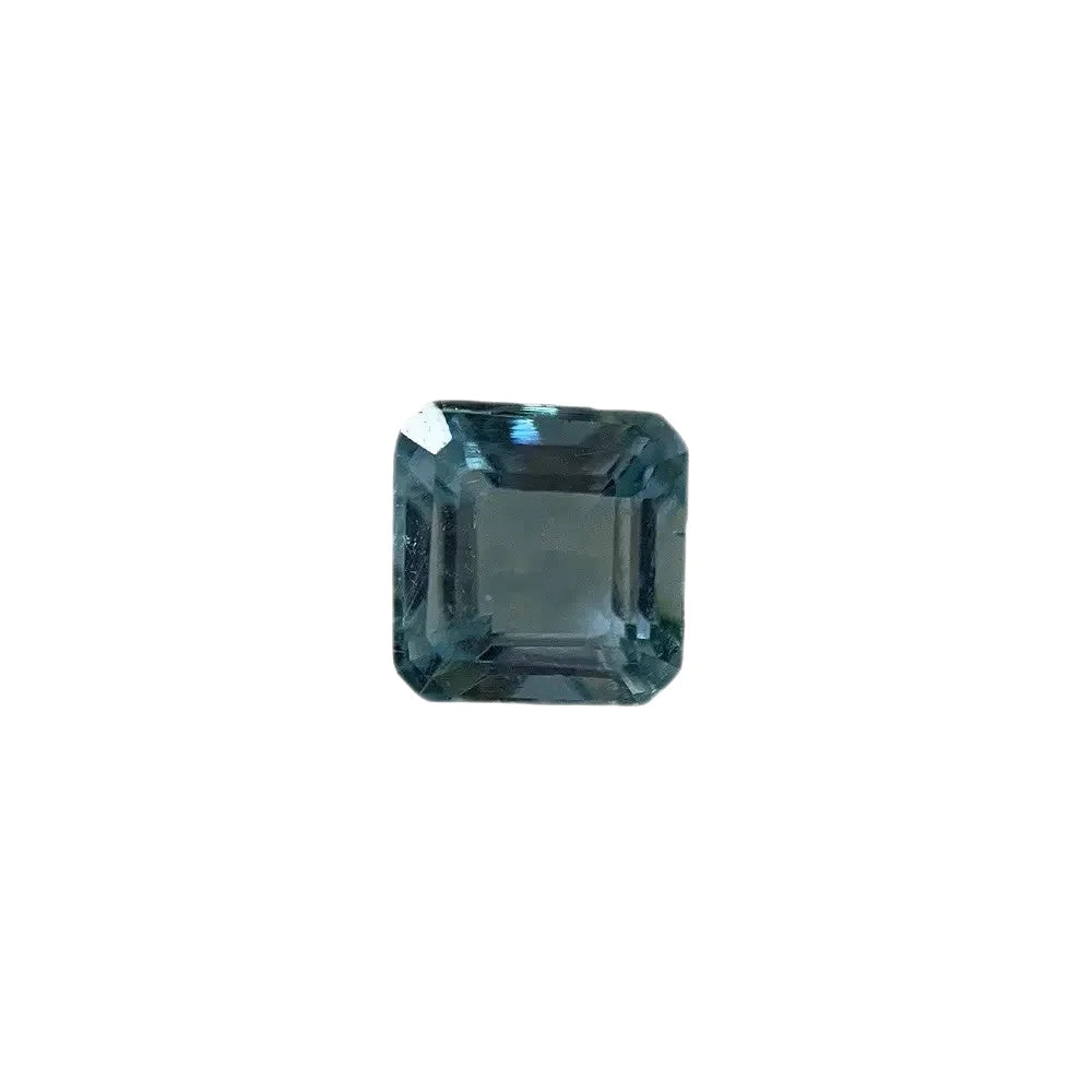 Aquamarine Emerald Cut 4.35x4.4mm 0.49ct Mid-Blue SEASPRAY
