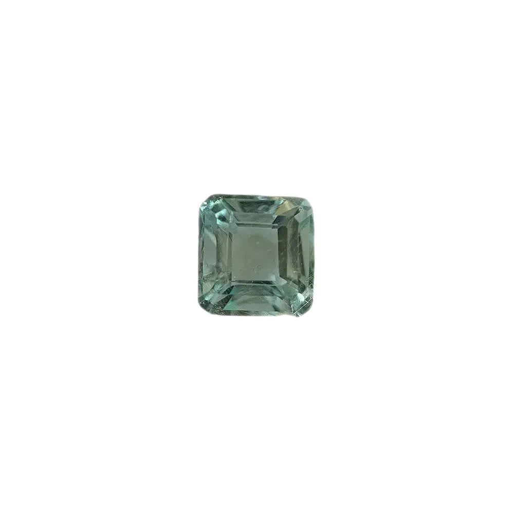 Aquamarine Emerald Cut 5.5x5.3mm 0.82ct Green/Blue SEASPRAY