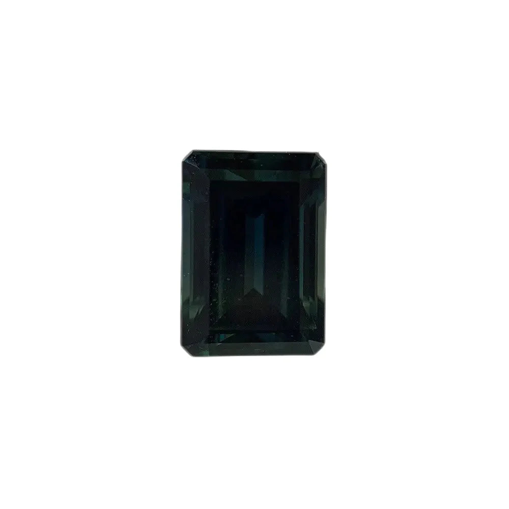 Australian Parti Sapphire Emerald Cut 7.3 x 5.1mm 1.48ct