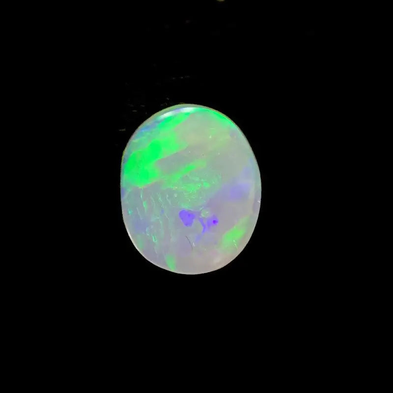 Australian Solid Crystal Oval Opal 8.35mm x 7mm x 1.8mm - 0.68carat