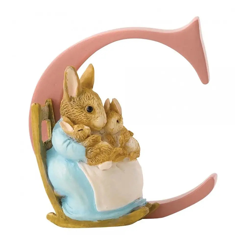 Beatrix Potter Letter C - Mrs Rabbit & Bunnies SEASPRAY