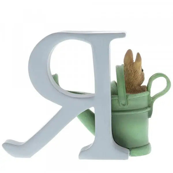 Beatrix Potter Letter "R" - Peter Rabbit In Watering Can