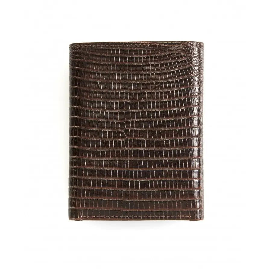 Cudworth Brown Cowhide Leather Tri-Fold Wallet