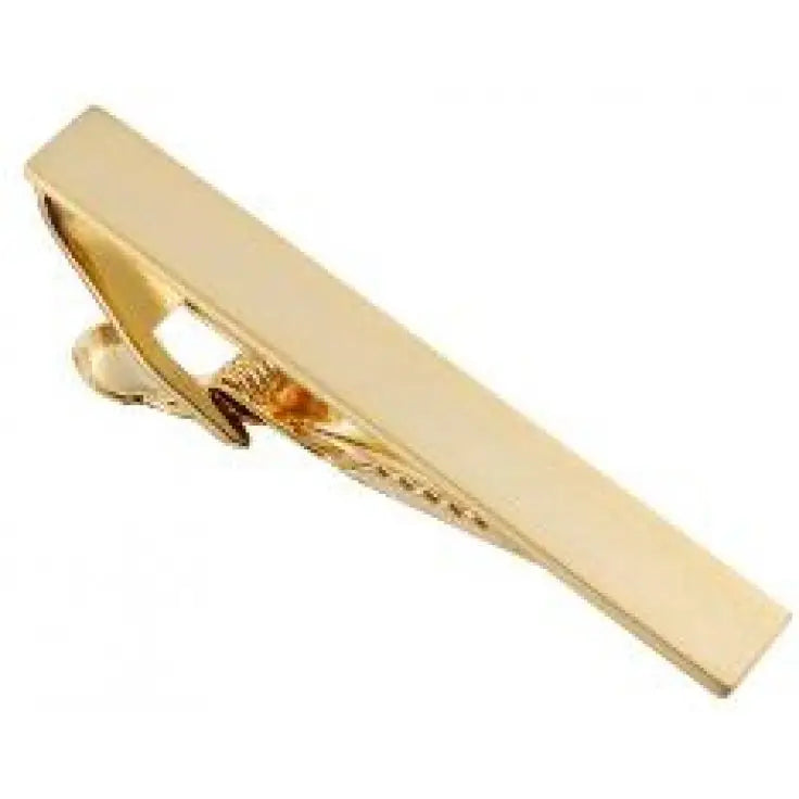 Cudworth Brushed Gold Plated Tie Clip
