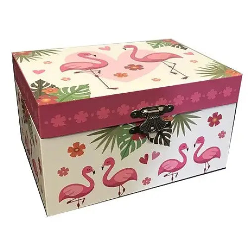 Dan110 Flamingo Jewellery Box