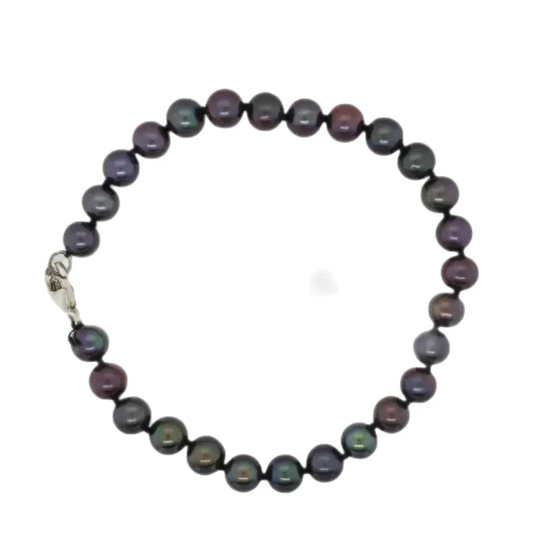 Dyed Freshwater Pearl 18.5cm Bracelet with 6.00mm - 6.50mm