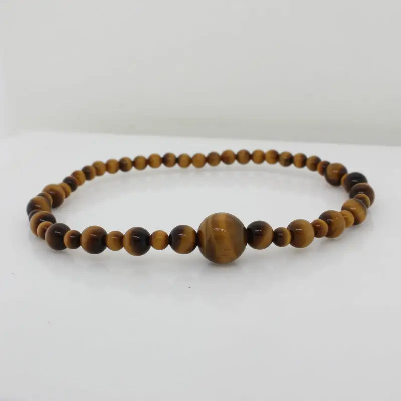 Elastic Tiger Eye Bracelet 2